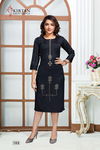 Kirtan Aanchal Regular Wear Rayon Designer Kurti Collection